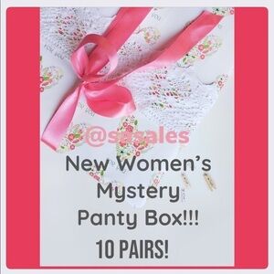 New Women’s Mystery Panty Box - 10 Pairs!!!